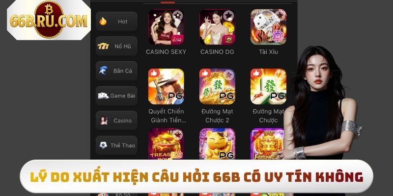 Nguyên nhân nhiều người đặt ra câu hỏi 66b có uy tín không